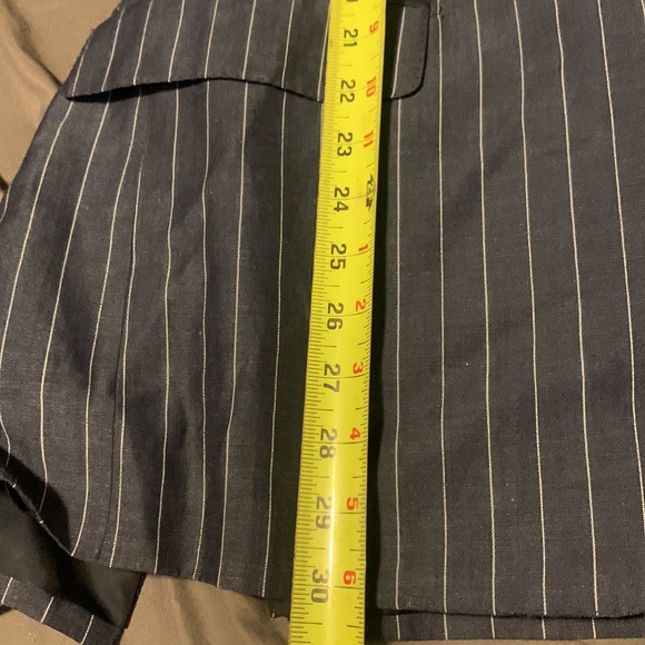 PIN STRIPE BLUE BLAZER - Picture 8 of 8